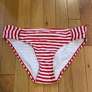 *FREE* red and white striped bikini bottoms
